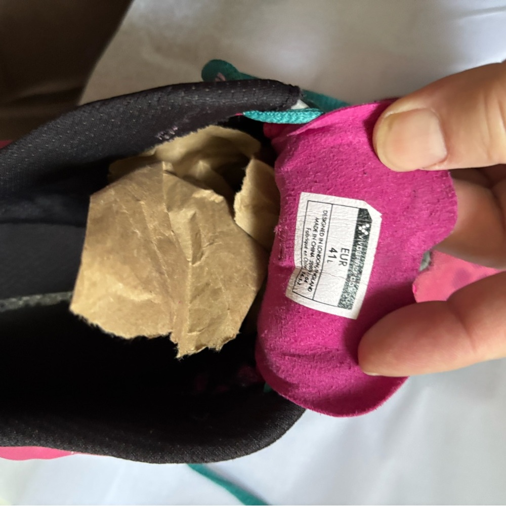 2/$40 Vivo Barefoot Pink and Teal Athletic Shoes - Picture 10 of 10